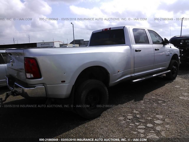 3C63RRGJ9EG294272 - 2014 RAM 3500 ST GRAY photo 4