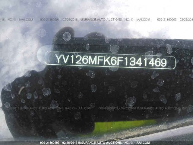 YV126MFK6F1341469 - 2015 VOLVO S60 PREMIER WHITE photo 9