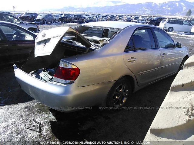 4T1BE30K76U726819 - 2006 TOYOTA CAMRY LE/XLE/SE GRAY photo 4