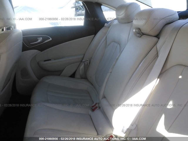 1C3CCCCB4FN573373 - 2015 CHRYSLER 200 C GRAY photo 8