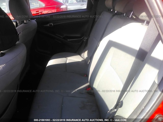2T1KU40EX9C064209 - 2009 TOYOTA COROLLA MATRIX  RED photo 8
