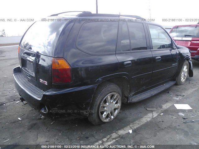 1GKET63MX72212597 - 2007 GMC ENVOY DENALI BLACK photo 4