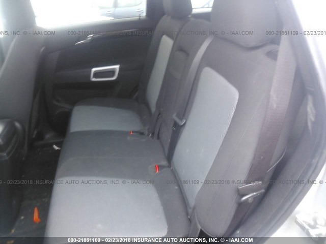 3GNAL2EK5ES585389 - 2014 CHEVROLET CAPTIVA LS SILVER photo 8