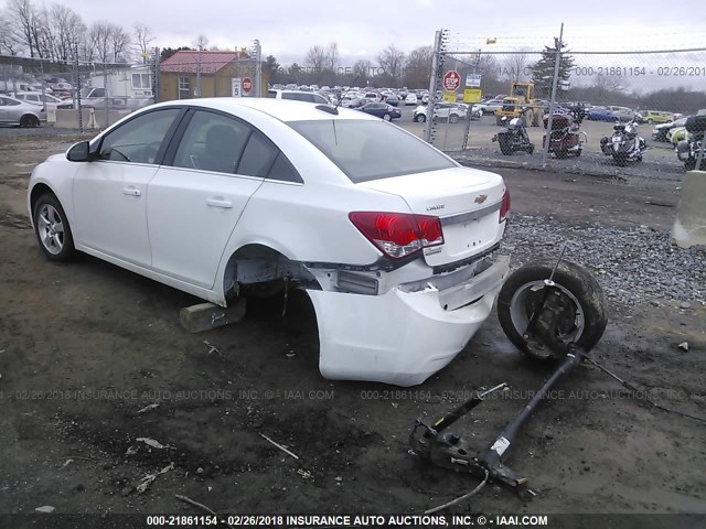 1G1PE5SB0G7110262 - 2016 CHEVROLET CRUZE LIMITED LT WHITE photo 3