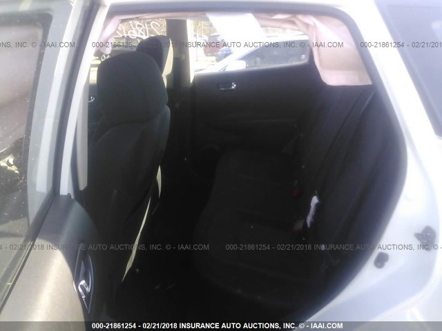 JN8AS5MV8BW289196 - 2011 NISSAN ROGUE S/SV/KROM WHITE photo 8