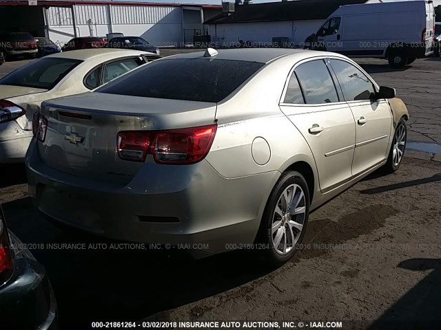 1G11C5SAXDF295862 - 2013 CHEVROLET MALIBU 1LT 金色 照片 4