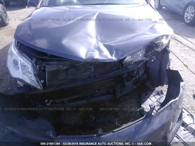4T1BF1FK2EU391220 - 2014 TOYOTA CAMRY L/SE/LE/XLE ნაცრისფერი ფოტო 6