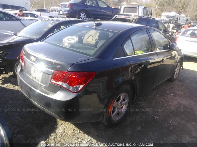 1G1PE5SBXG7110172 - 2016 CHEVROLET CRUZE LIMITED LT GRAY photo 4