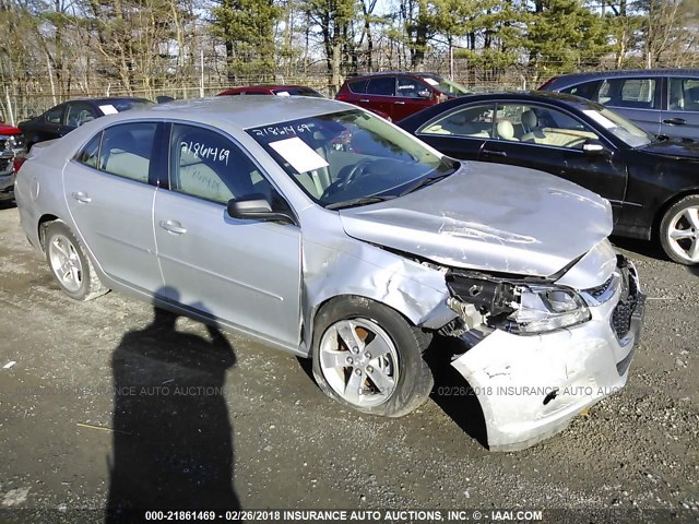 1G11B5SL0FF106577 - 2015 CHEVROLET MALIBU LS 银色 照片 1
