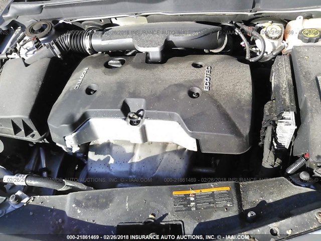 1G11B5SL0FF106577 - 2015 CHEVROLET MALIBU LS 银色 照片 10