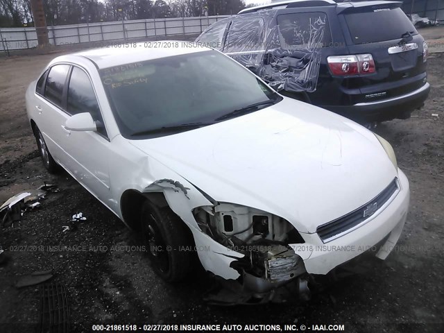 2G1WT58K769149565 - 2006 CHEVROLET IMPALA LT თეთრი ფოტო 1
