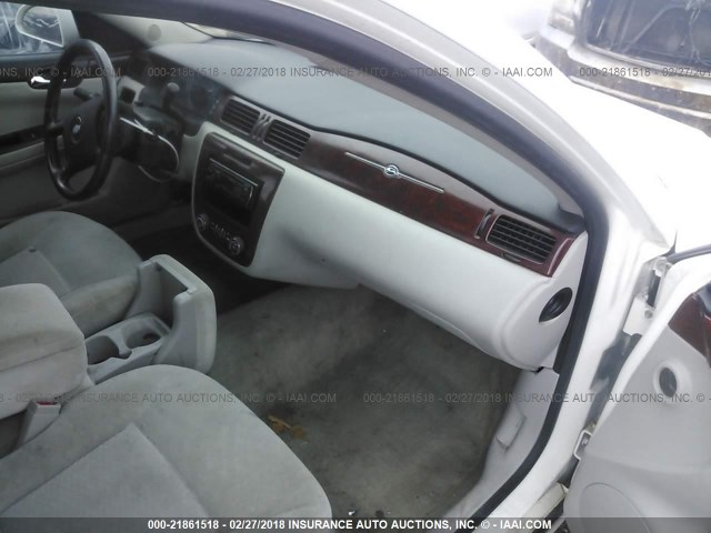 2G1WT58K769149565 - 2006 CHEVROLET IMPALA LT თეთრი ფოტო 5
