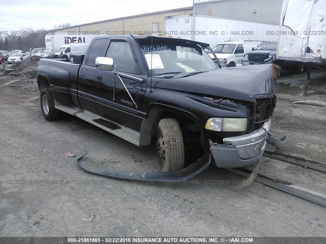 1B7MC3369WJ189504 - 1998 DODGE RAM 3500 BLACK photo 1