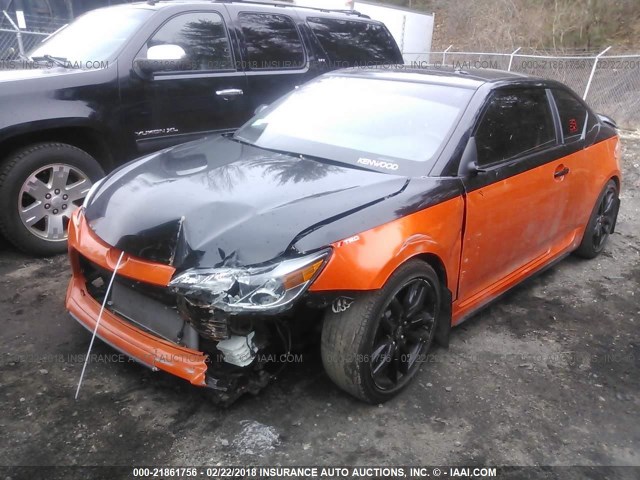 JTKJF5C71FJ004983 - 2015 TOYOTA SCION TC 橙色 照片 2