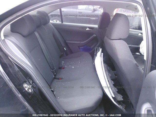 3VW2K7AJ2DM368019 - 2013 VOLKSWAGEN JETTA S 黑色 照片 8