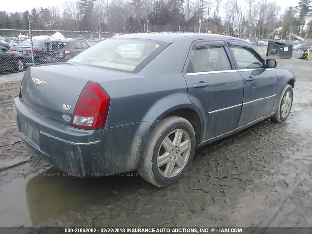 2C3KK53G06H375288 - 2006 CHRYSLER 300 TOURING Light Blue photo 4