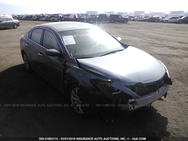 1N4AL3APXEN340264 - 2014 NISSAN ALTIMA 2.5/S/SV/SL GRAY photo 1