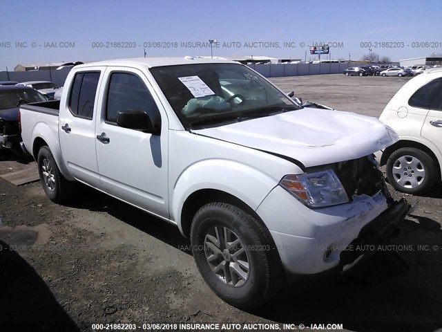 1N6AD0ER3GN734836 - 2016 NISSAN FRONTIER S/SV/SL/PRO-4X WHITE photo 1