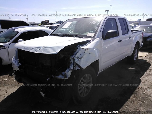 1N6AD0ER3GN734836 - 2016 NISSAN FRONTIER S/SV/SL/PRO-4X WHITE photo 2