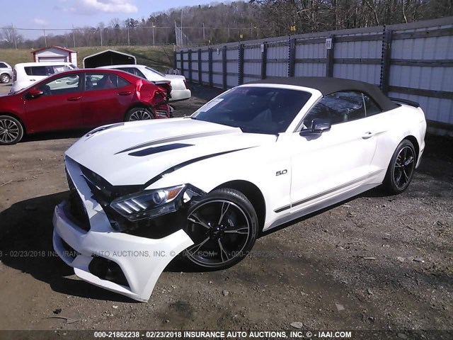 1FATP8FFXH5262924 - 2017 FORD MUSTANG GT WHITE photo 2