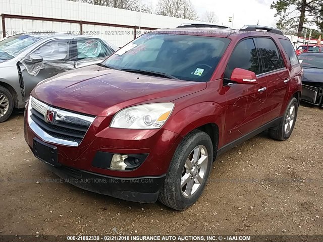 5GZER33717J121368 - 2007 SATURN OUTLOOK SPECIAL წითელი ფოტო 2