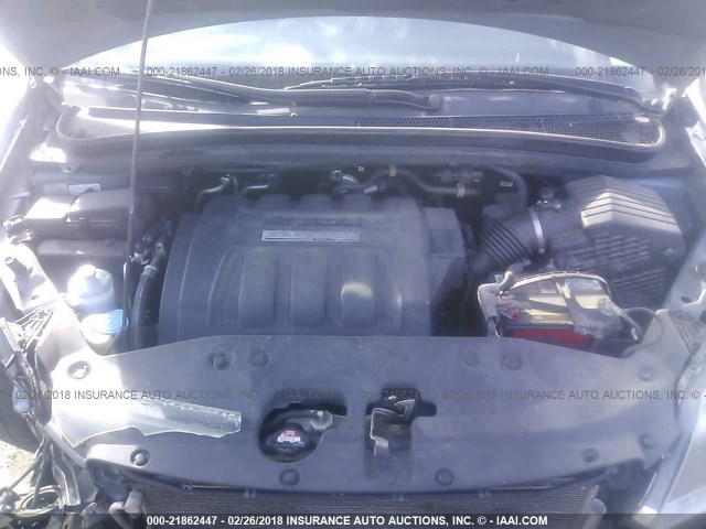 5FNRL386X7B034225 - 2007 HONDA ODYSSEY EXL ლურჯი ფოტო 10