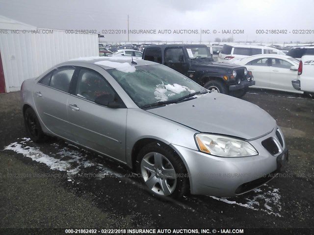 1G2ZG57B684201224 - 2008 PONTIAC G6 SE SILVER photo 1