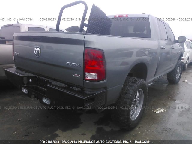 3C6UD5DL1CG265685 - 2012 DODGE RAM 2500 SLT GRAY photo 4