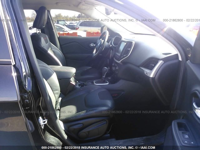 1C4PJMBS1FW705333 - 2015 JEEP CHEROKEE TRAILHAWK 黑色 照片 5