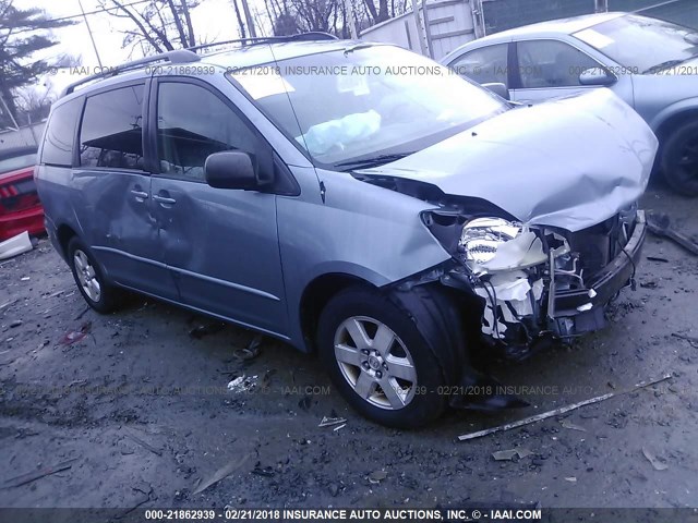 5TDZA23C64S027776 - 2004 TOYOTA SIENNA CE/LE Light Blue photo 1