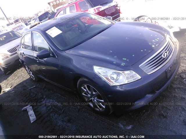 JNKCV61F79M050189 - 2009 INFINITI G37 BLACK photo 1