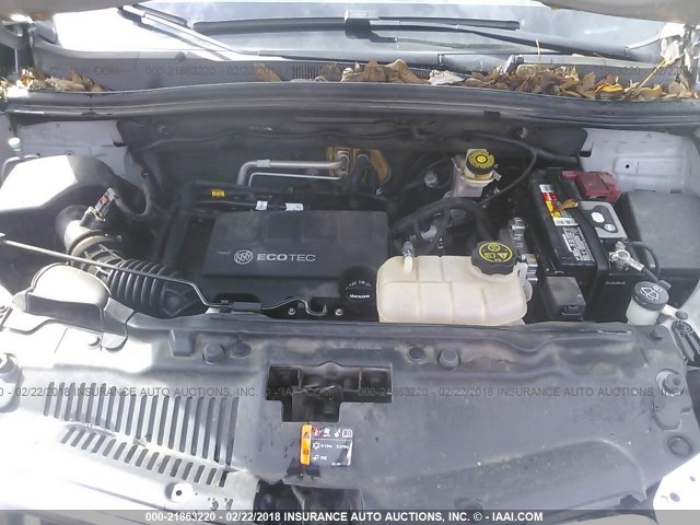 KL4CJBSB9EB544474 - 2014 BUICK ENCORE CONVENIENCE 银色 照片 10