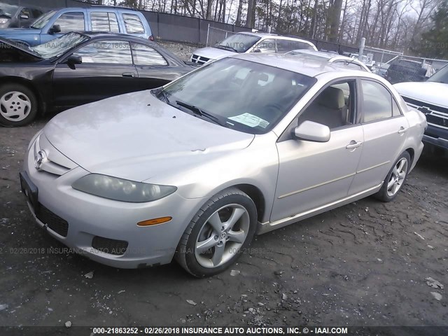 1YVHP80C485M26676 - 2008 MAZDA 6 I TAN photo 2