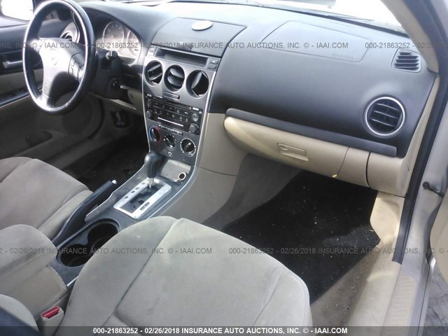 1YVHP80C485M26676 - 2008 MAZDA 6 I TAN photo 5