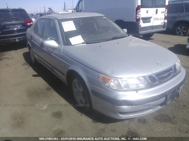 YS3EF48Z213012965 - 2001 SAAB 9-5 SE GRAY photo 1