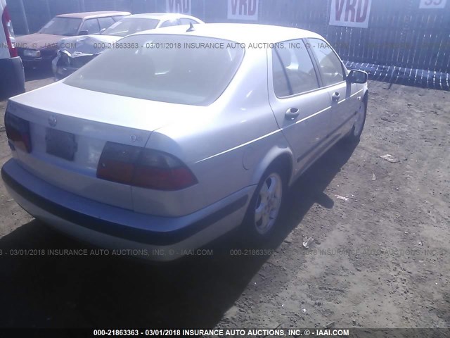 YS3EF48Z213012965 - 2001 SAAB 9-5 SE GRAY photo 4