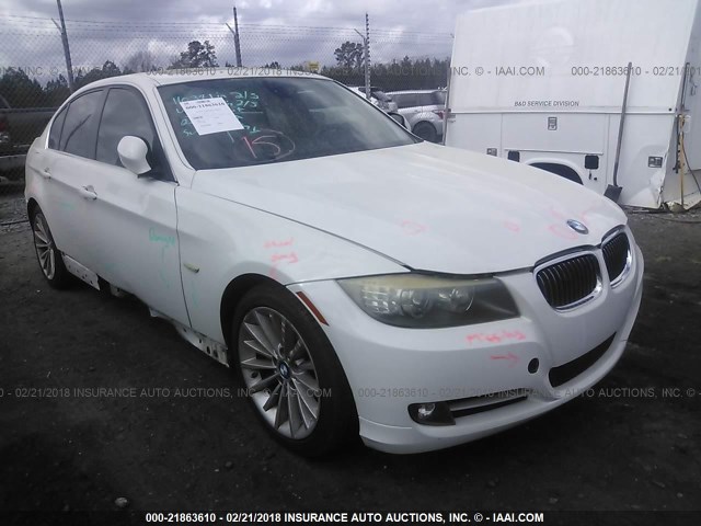 WBAPM73569A365533 - 2009 BMW 335 WHITE photo 1