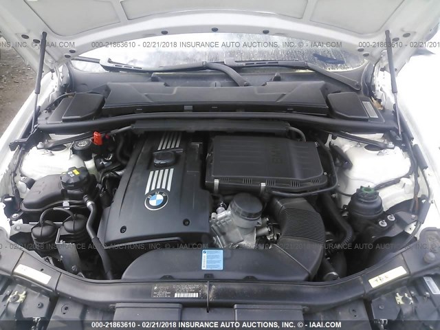 WBAPM73569A365533 - 2009 BMW 335 WHITE photo 10