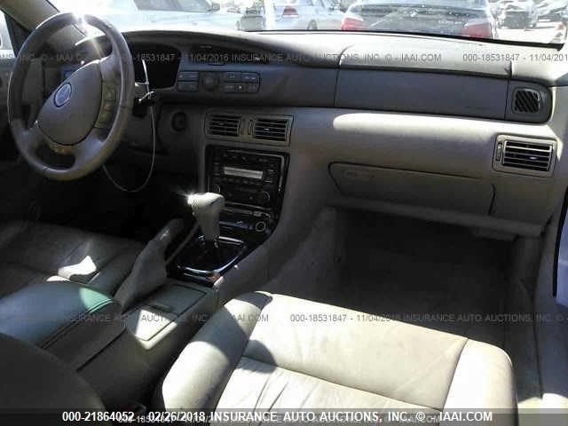 JM1TA221621740242 - 2002 MAZDA MILLENIA WHITE photo 5