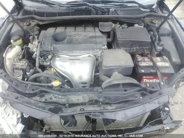 4T4BF3EKXBR092900 - 2011 TOYOTA CAMRY SE/LE/XLE BLACK photo 10
