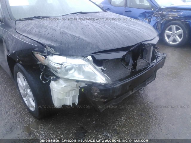 4T4BF3EKXBR092900 - 2011 TOYOTA CAMRY SE/LE/XLE BLACK photo 6