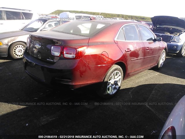 1G11C5SL1FF343480 - 2015 CHEVROLET MALIBU 1LT 栗色 照片 4