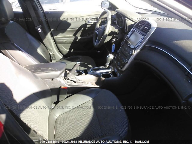 1G11C5SL1FF343480 - 2015 CHEVROLET MALIBU 1LT 栗色 照片 5