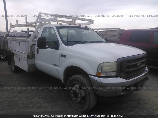 1FDXF46P13ED35909 - 2003 FORD F450 SUPER DUTY WHITE photo 1