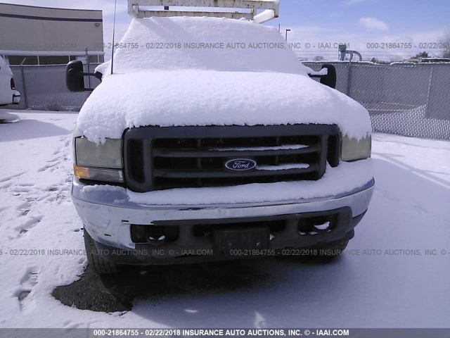 1FDXF46P13ED35909 - 2003 FORD F450 SUPER DUTY WHITE photo 6