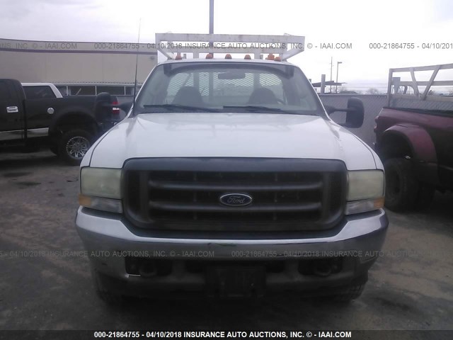 1FDXF46P13ED35909 - 2003 FORD F450 SUPER DUTY WHITE photo 8