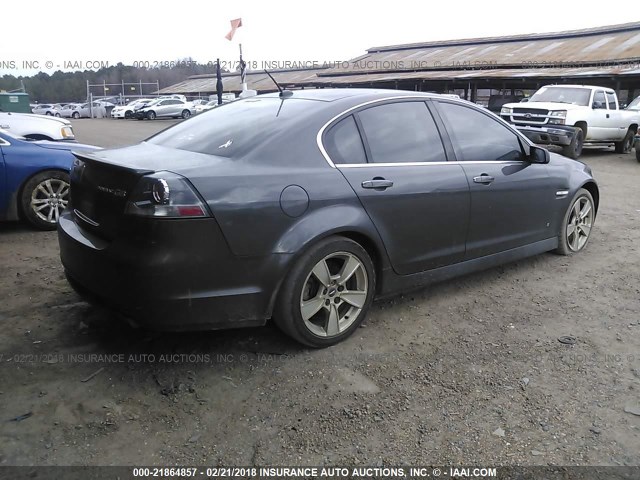 6G2EC57Y89L152715 - 2009 PONTIAC G8 GT GRAY photo 4