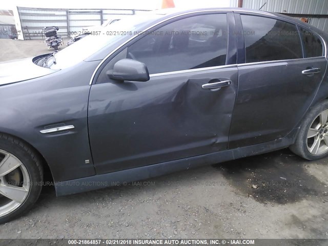 6G2EC57Y89L152715 - 2009 PONTIAC G8 GT GRAY photo 6