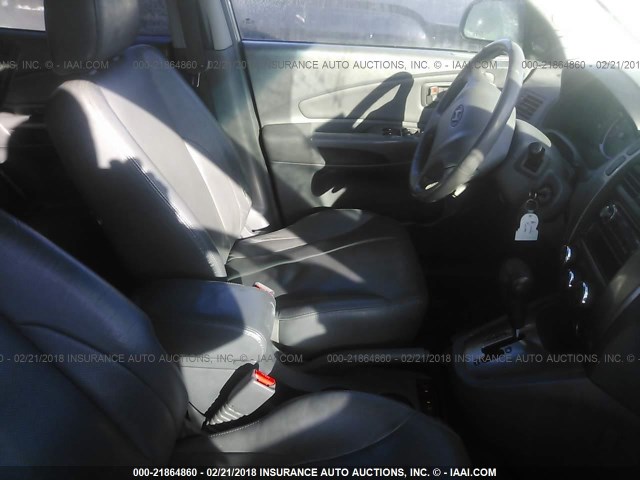 KM8JN12D25U108059 - 2005 HYUNDAI TUCSON GLS/LX SILVER photo 5