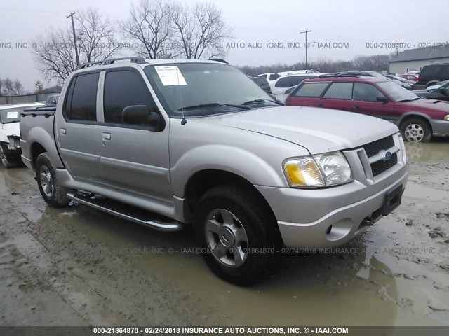 1FMZU77K95UB82045 - 2005 FORD EXPLORER SPORT TR  SILVER photo 1